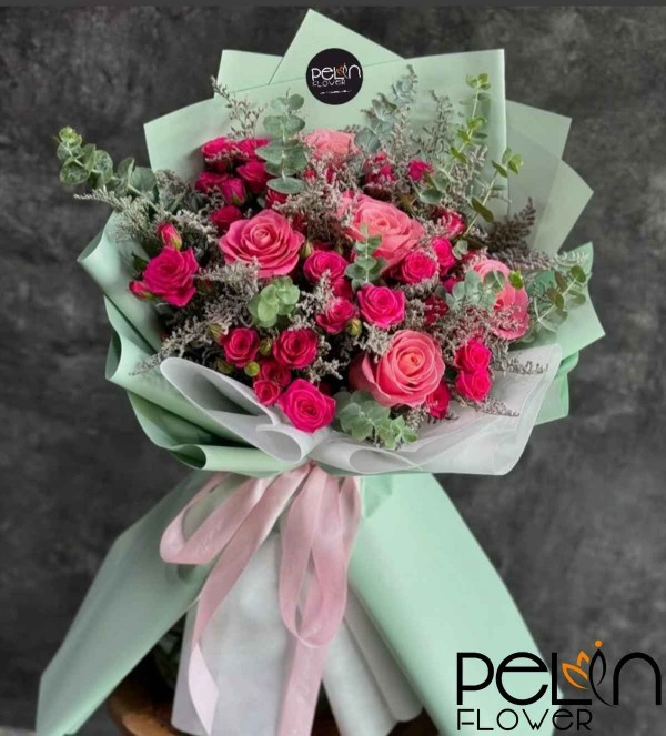 İthal Pink  Bouquet