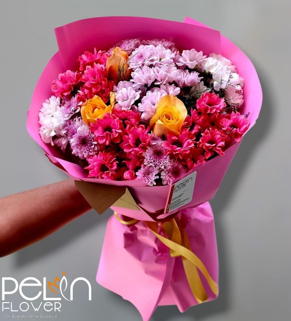 İthal Pink Dream Buket