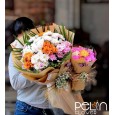 İthal Moon Garden Buket ( Minimal Buket Hediyeli )