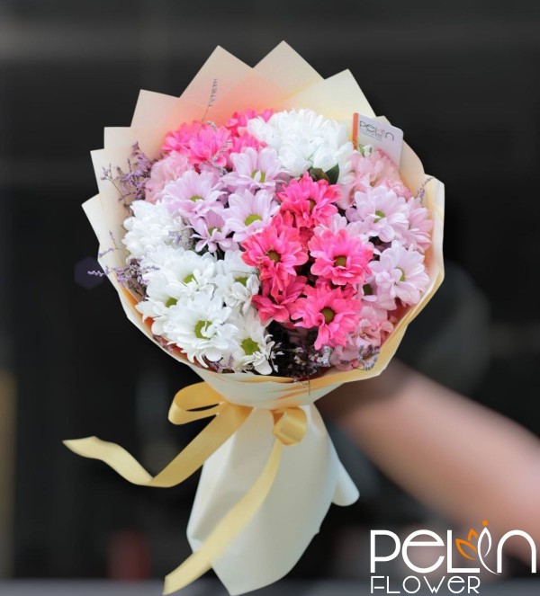 İthal Zentoo Chrysanthemum Buket