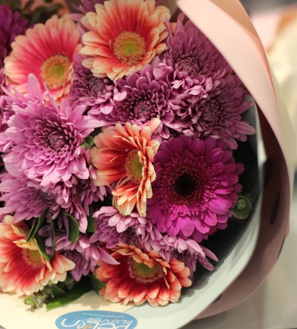 Gerbera Buket  ( Gerbera Renk Mevsime Göre Değişir )