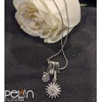 Stainless Steel Gümüş Renk Kolye