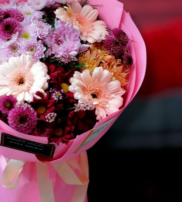 Pink Kasımpatı Buket