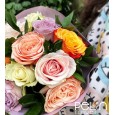 Rose Lover Renkli Gül Buketi