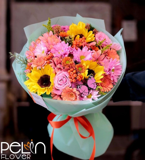 İthal Yellow Sofia Buket