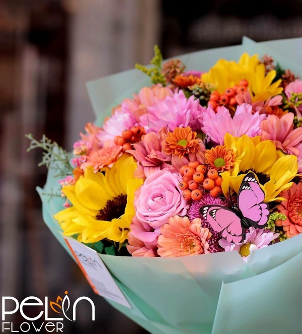 İthal Yellow Sofia Buket