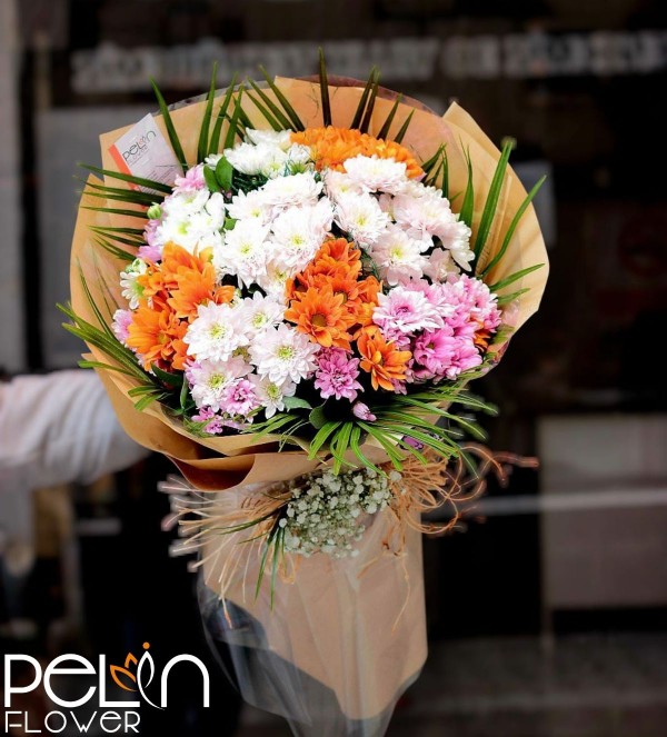 İthal Moon Garden Buket ( Minimal Buket Hediyeli )