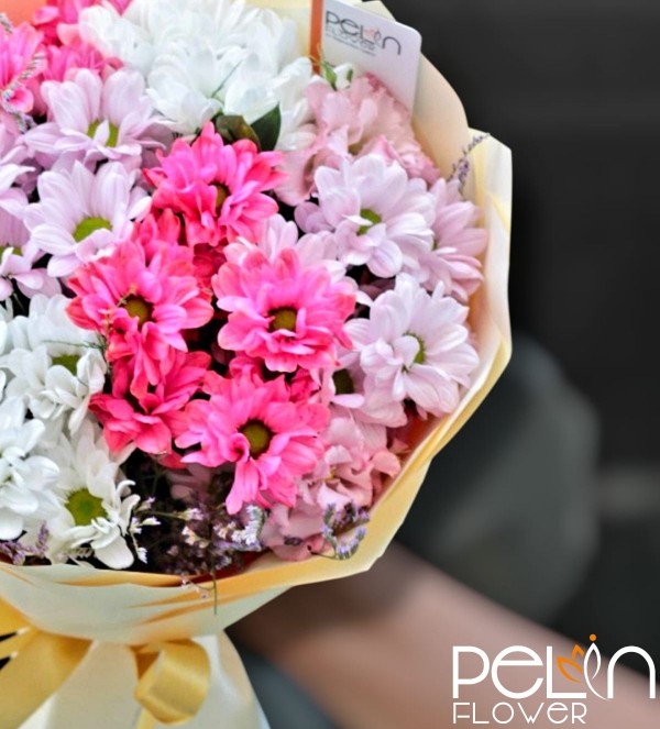 İthal Zentoo Chrysanthemum Buket